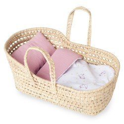 Complements for Antonio Juan 40-42 cm doll - Unicorns palm basket