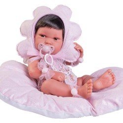 Antonio Juan doll 42 cm - Newborn Pipa flower