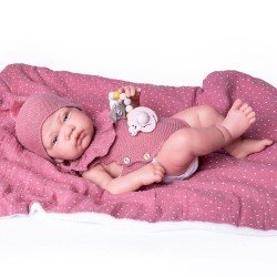 Antonio Juan doll 42 cm - Sweet Reborn Newborn girl couple with vinyl body