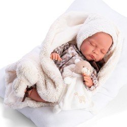 Así doll 46 cm - Noah, limited series Reborn type doll