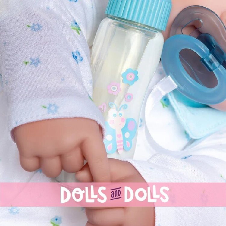 Designed by Berenguer doll 51 cm - La Baby Doll - For sleeping - With pajamas, pacifier and bottle