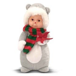 Anne Geddes doll 23 cm - Crhistmas - Baby Polar Bear