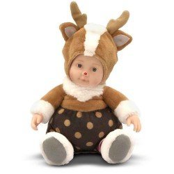 Anne Geddes doll 23 cm - Crhistmas - Baby Reindeer