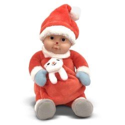 Anne Geddes doll 23 cm - Crhistmas - Baby Santa Claus