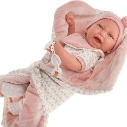 Antonio Juan doll 40 cm - Born Carla blanket