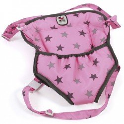 Baby doll carrier - Bayer Chic 2000 - Grey stars