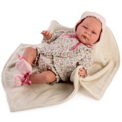 Así doll 46 cm - Macarena, limited series Reborn type doll