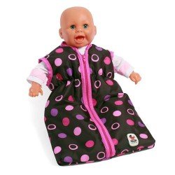 Sleeping bag for dolls to 55 cm - Bayer Chic 2000 - Pinky Balls