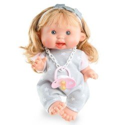 Marina & Pau doll 26 cm - Nenotes Party Edition - Grey