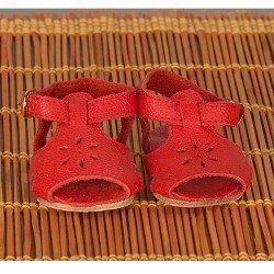 Complements for Mariquita Pérez doll 50 cm - Red sandals