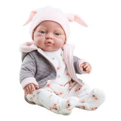 Paola Reina doll 45 cm - Bebita with koala pyjamas