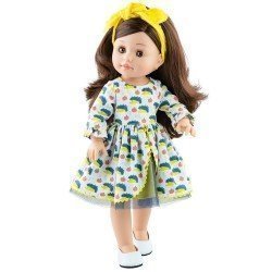 Paola Reina doll 45 cm - Soy tú - Emily in a hedgehog dress