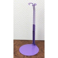 Metal doll stand 2290 in lilac for Barbie type