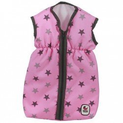 Sleeping bag for dolls to 55 cm - Bayer Chic 2000 - Grey stars