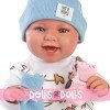  Llorens doll 44 cm - Newborn Talo/Tala smiles