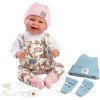  Llorens doll 44 cm - Newborn Talo/Tala smiles