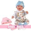  Llorens doll 44 cm - Newborn Talo/Tala smiles