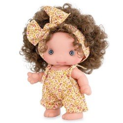 Marina & Pau doll 25 cm - Piu - with orange printed dress