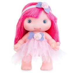 Marina & Pau doll 25 cm - Piu Pink - with ballerina dress with violet details