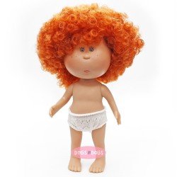 Nines d'Onil doll 23 cm - Little Mia with curly red hair - Without clothes