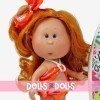 Nines d'Onil doll 23 cm - Little Mia summer with red hair, bow and bikini