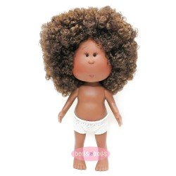 Nines d'Onil doll 30 cm - Mia black with curly hair - Without clothes