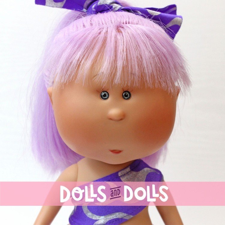 Nines d'Onil doll 30 cm - Mia summer with lilac hair and bikini