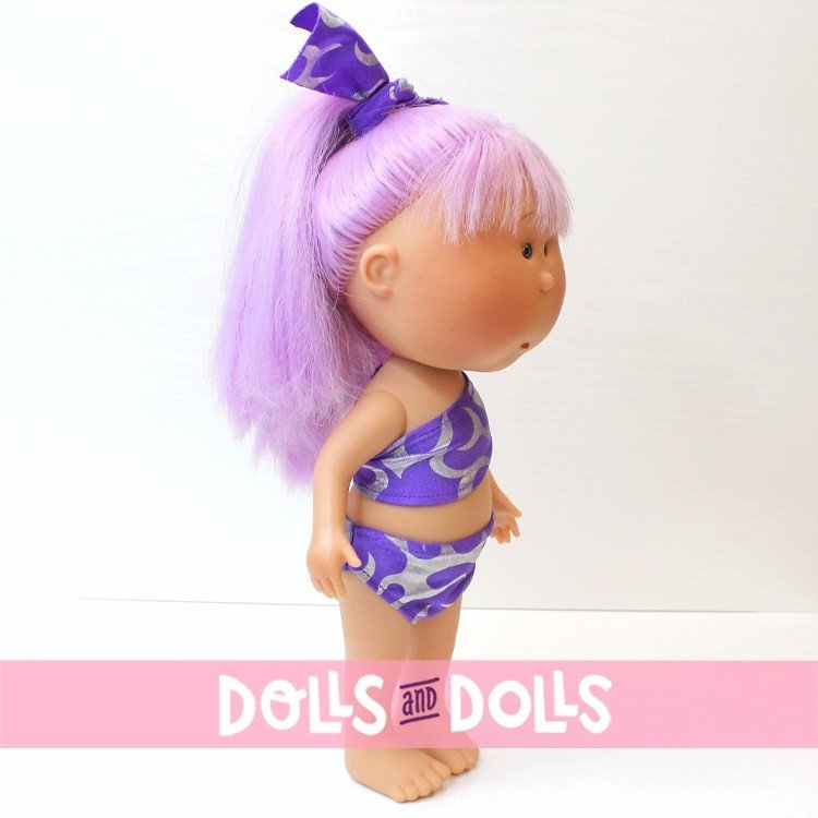 Nines d'Onil doll 30 cm - Mia summer with lilac hair and bikini