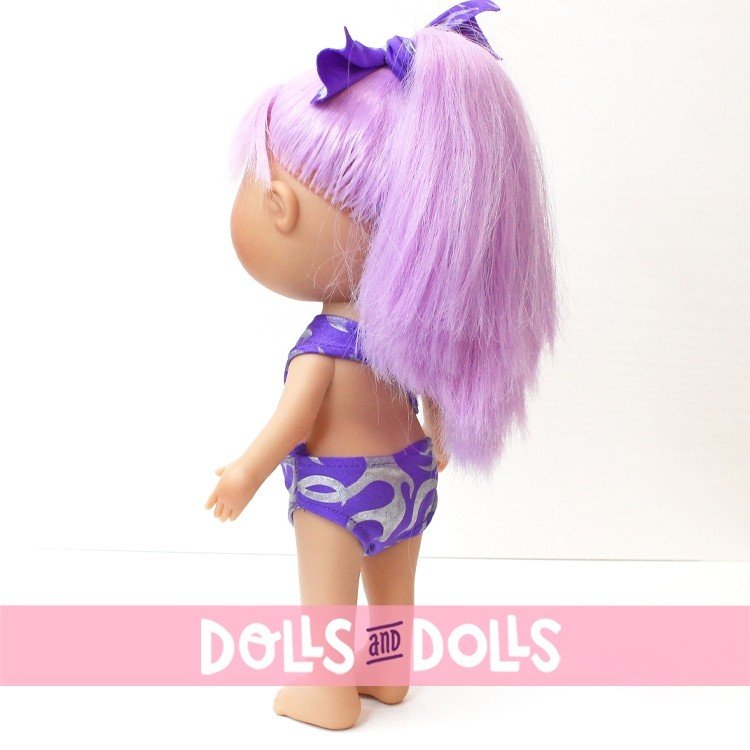 Nines d'Onil doll 30 cm - Mia summer with lilac hair and bikini