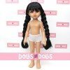 Paola Reina doll 32 cm - Las Amigas - Carina with braids without clothes