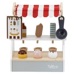 Wooden ice cream shop - Tryco